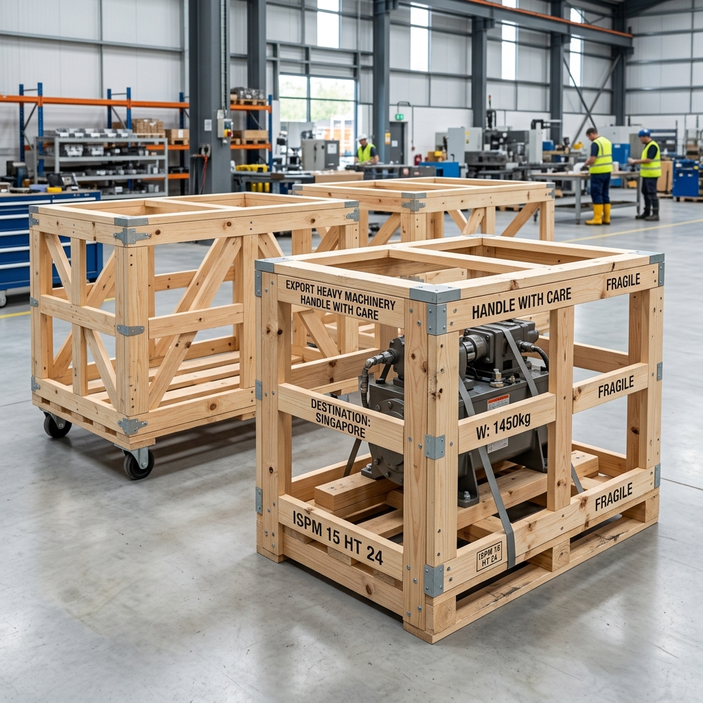 Heavy Duty Export Crates